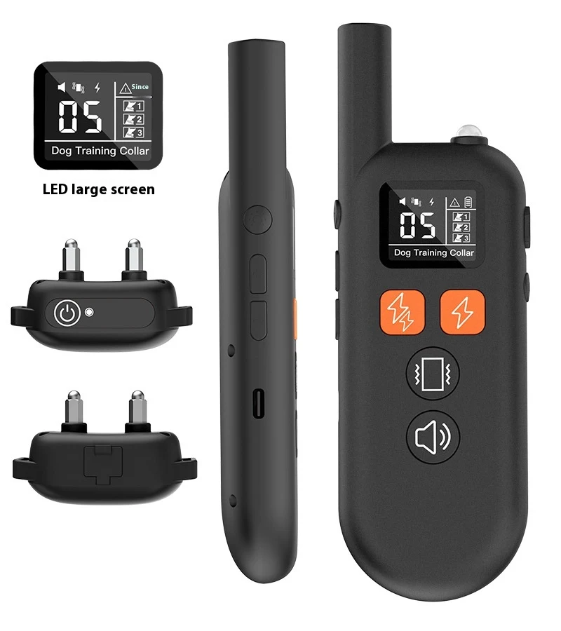 Title 1, Remote Control Bark-Stop Collar Pet Trainer Eff...