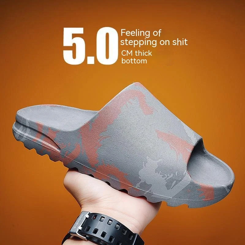Men's Korean-Style Fashionable Sports Slippers perfect for sports, casual wear, and comfort. Stay stylish and comfortabl — photo 5