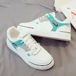 Tênis feminino branco estilo "Daddy Shoes" esportivo e moderno. Perfeito para um visual despojado e na moda, ideal para combinar com qualquer roupa e ocasião. — foto 2