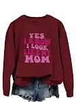 Blusa de Moletom Plus Size com estampa "YES I KNOW I LOOK LIKE MY MOM". Moda e estilo, conforto garantido. — foto 6
