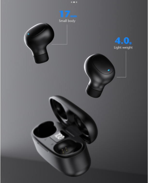 Binaural sports running wireless Bluetooth headset for optimal performance. Enjoy immersive sound and freedom of movemen — photo 1