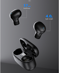 Binaural sports running wireless Bluetooth headset for optimal performance. Enjoy immersive sound and freedom of movemen — photo 1