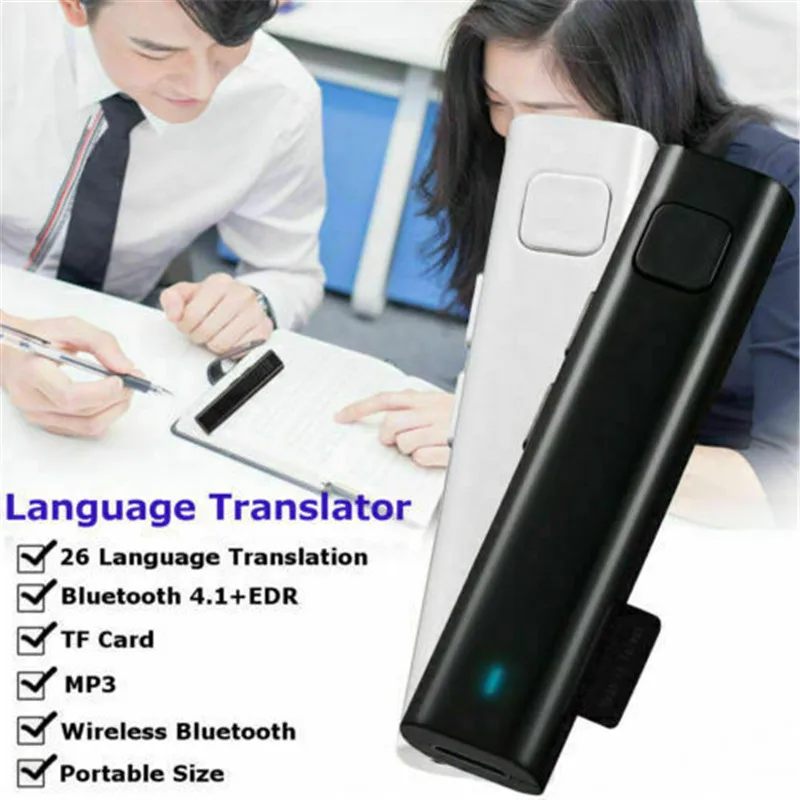 Title 1, Tradutor de voz instantâneo inteligente Mini Bl...