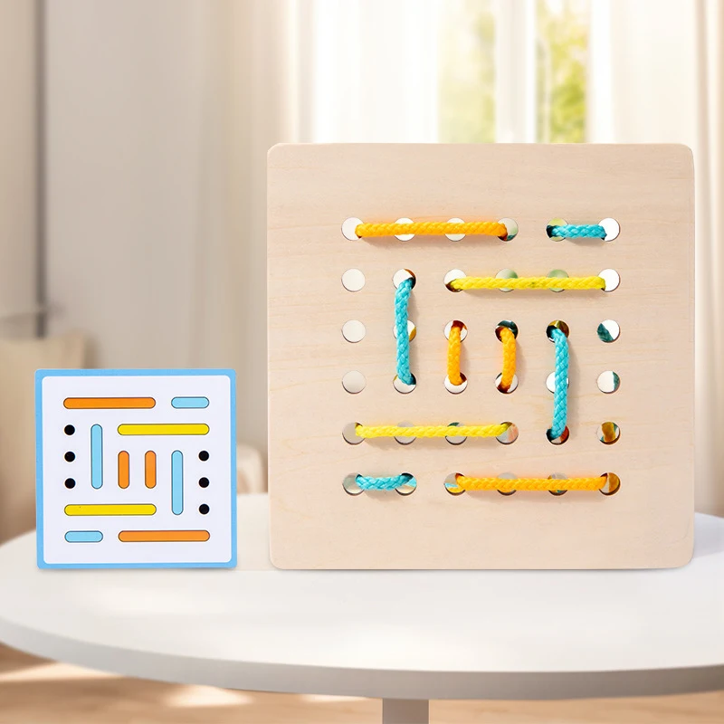 Montessori Early Education Children's Rope Playing Exercise Rope Riding Game Promotes Balance & Coordination Active Play — photo 2
