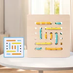 Montessori Early Education Children's Rope Playing Exercise Rope Riding Game Promotes Balance & Coordination Active Play — photo 2