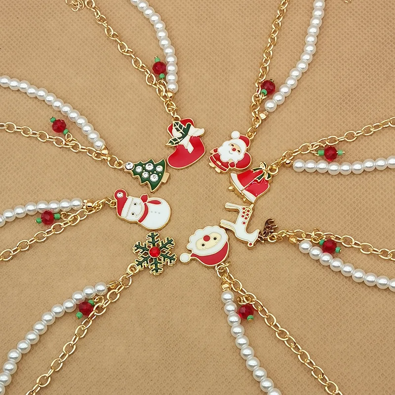 Title 4, Pulseira de Natal com Boneco de Neve Velho, Alc...