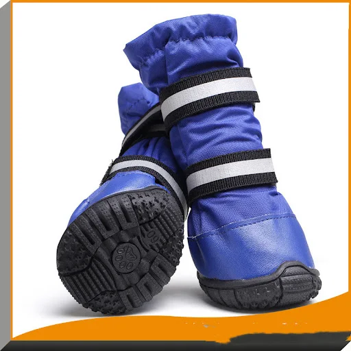 Title 2, Waterproof Snow Pet Shoes for Big Dogs, General...