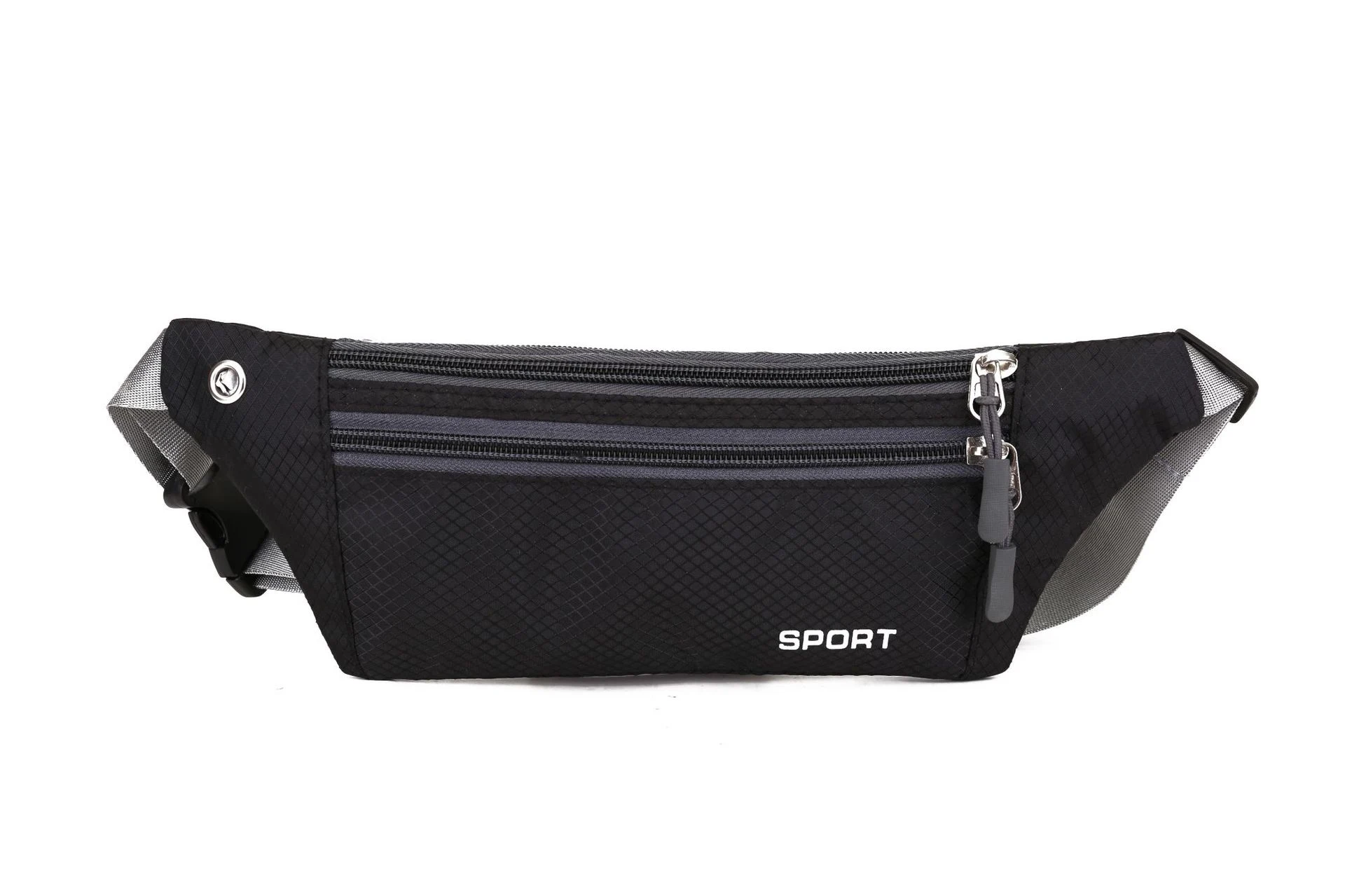 Pochete esportiva pessoal leve para atividades ao ar livre. Confortável e segura, perfeita para corrida, caminhada, ciclismo e mais esportes. — foto 6