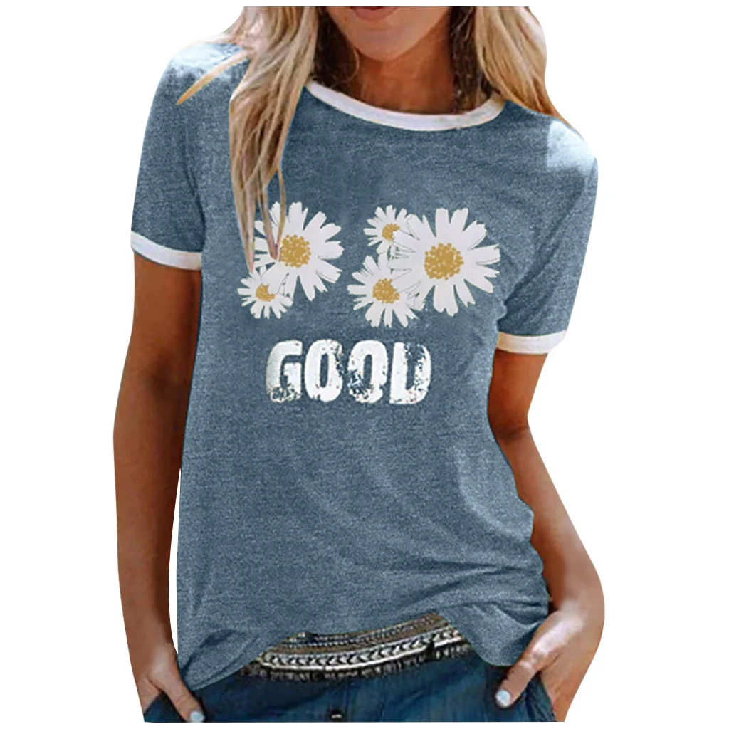 Title 1, GOOD top-T-shirt met korte mouwen en ronde hals...