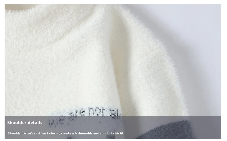 Title 18, Mens Winter Mink Fur Half Turtleneck Warm Bott...
