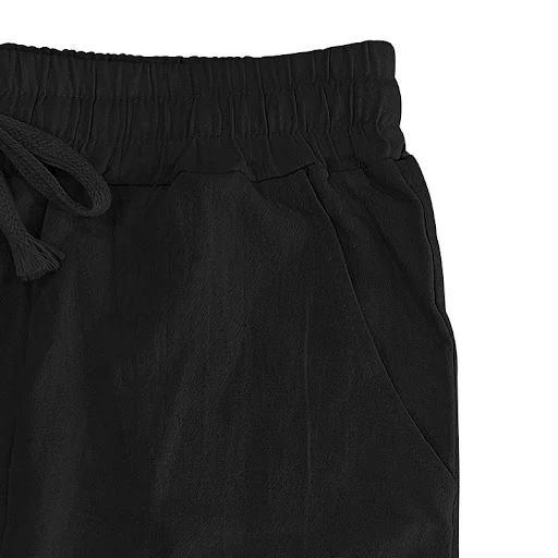 Title 6, Neue Herren Baumwoll-Leinen-Hose mit geradem Be...