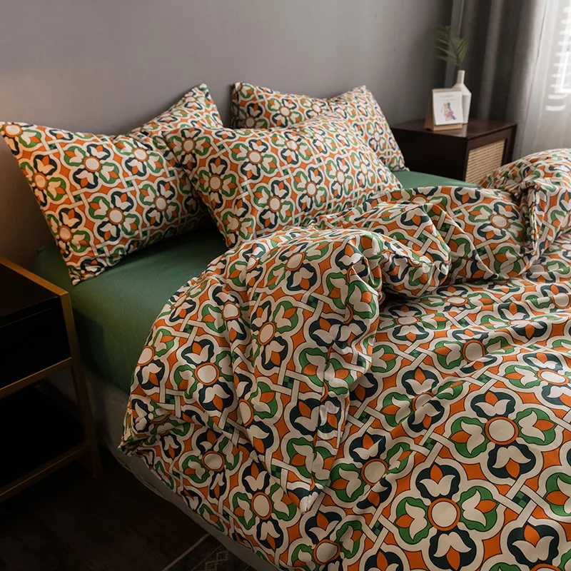 Title 5, Pure Cotton Fitted Sheet Quilt Set for ultimate...