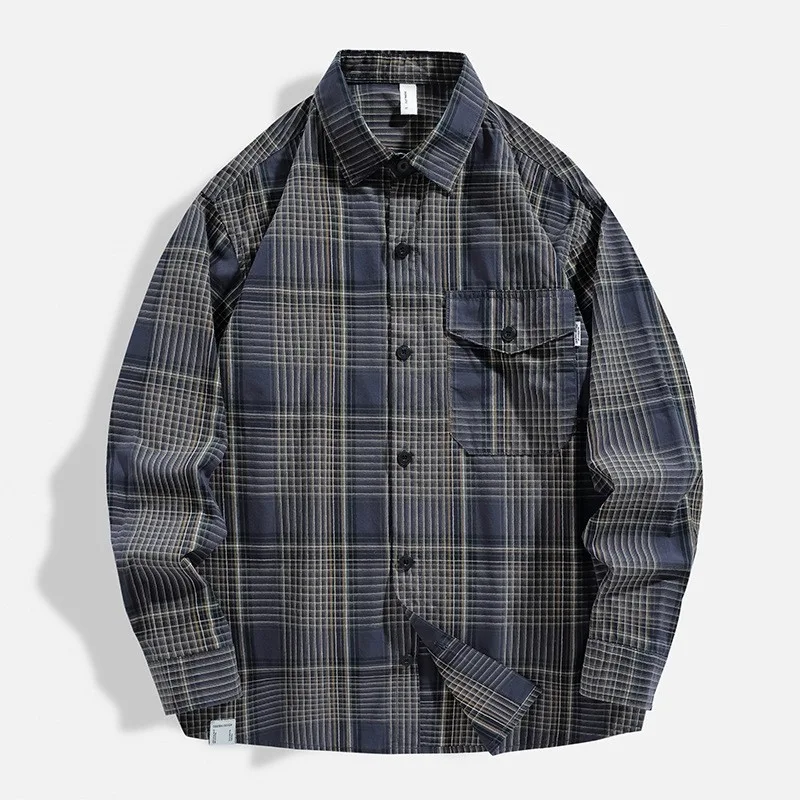 Title 6, Mens Fashion Personality Loose Shirt Coat - Co...