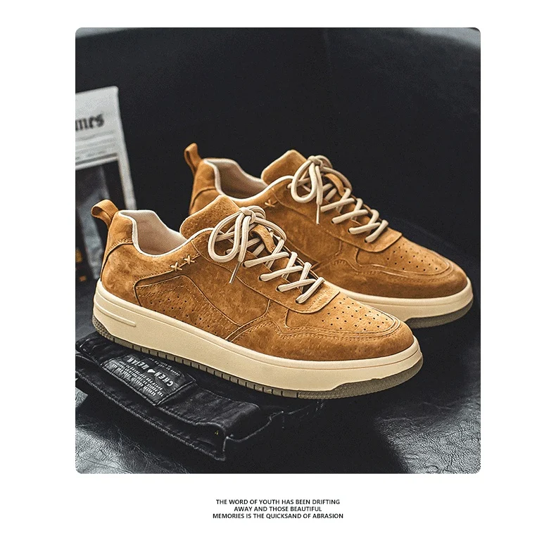 Title 3, Korean Style Casual Sneakers for Men