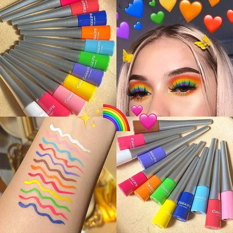Title 1, Penna Eyeliner Colorata Waterproof e a Lunga Te...