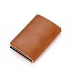 Automatisches Kartenetui Metall Aluminiumlegierung Diebstahlschutz Swipe Wallet Kartenbox für Herren und Damen — foto 18