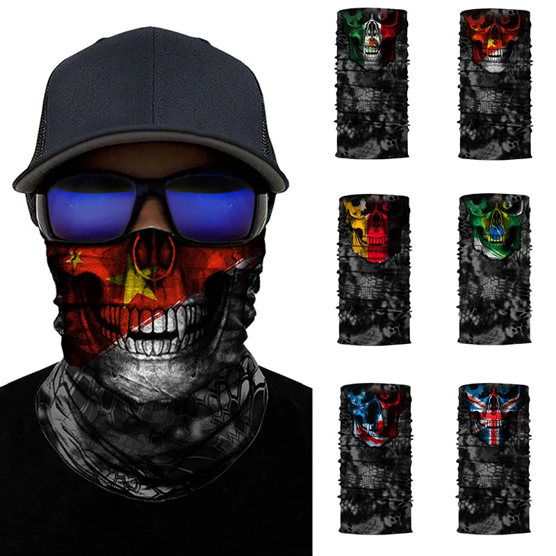 3D Skull Digital Print Magic Towel, Super Absorbent and Quick Drying, Perfect for Beach, Gym, and Travel, Featuring a Un — photo 3