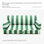 Green White