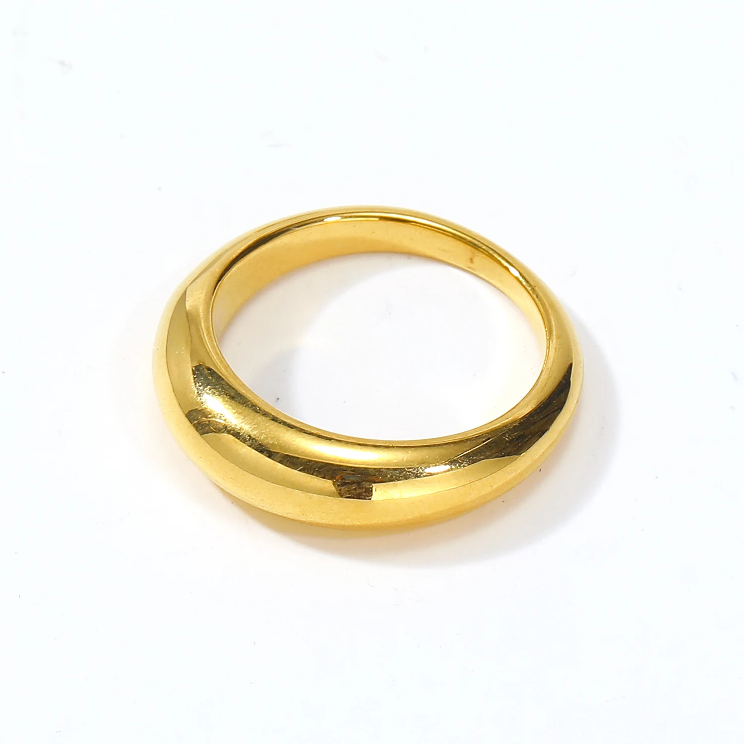 Anel e pulseira simples de liga irregular feminino. Um acessório versátil e moderno, perfeito para combinar com qualquer look. Destaque-se com este charme! — foto 4
