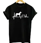 Europese en Amerikaanse straat dameskleding honden digitaal printen Kawaii T-shirt met korte mouwen — foto 4
