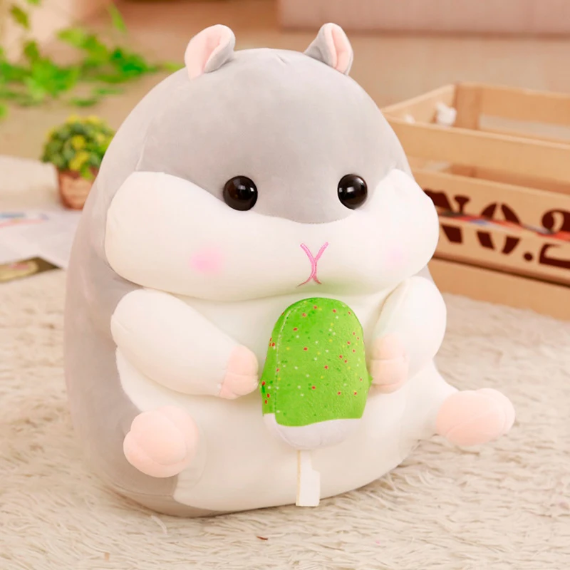 Title 5, Adorable hamster plush toy to cuddle, soft and ...