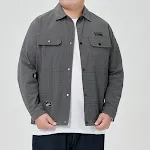 Jaqueta xadrez plus size masculina Conforto e estilo em uma única peça. Ideal para o homem moderno que busca elegância e aquecimento no dia a dia. — foto 7