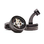 Abotoaduras Tourbillon Luxo Leve, Estilo Francês para Camisa, Negócios e Punk, Movimento Sofisticado, Elegância Clássica — foto 5