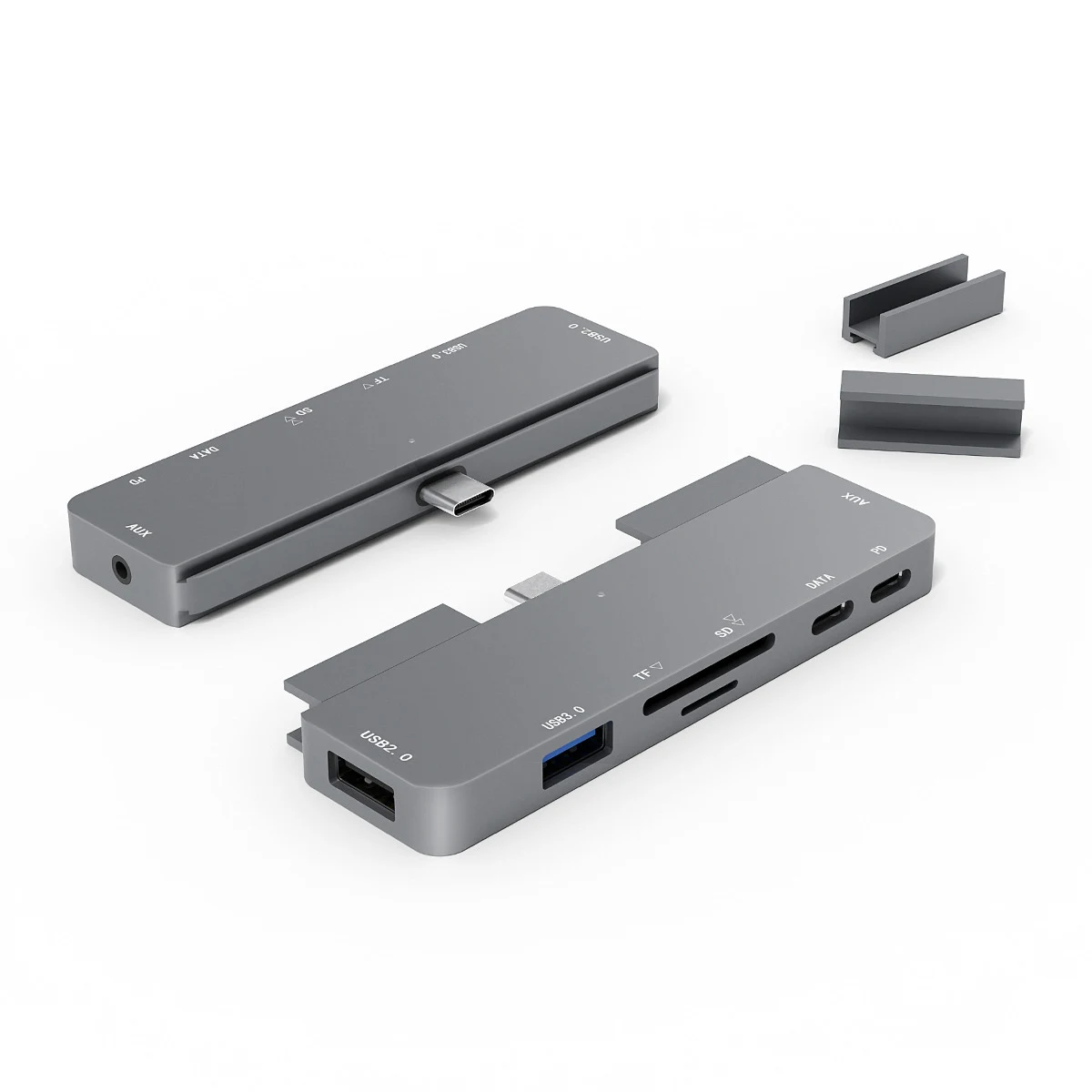 Title 5, Dock Station Type C 7 em 1 Aumente a produtivid...