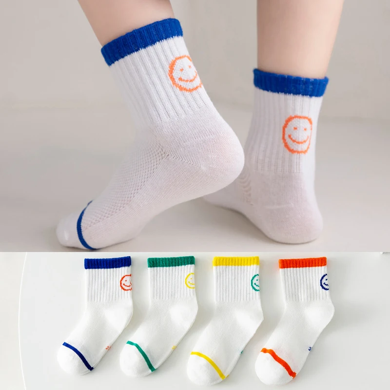 Title 2, Fashion Socks Solid Color Mesh For Boys And Girls