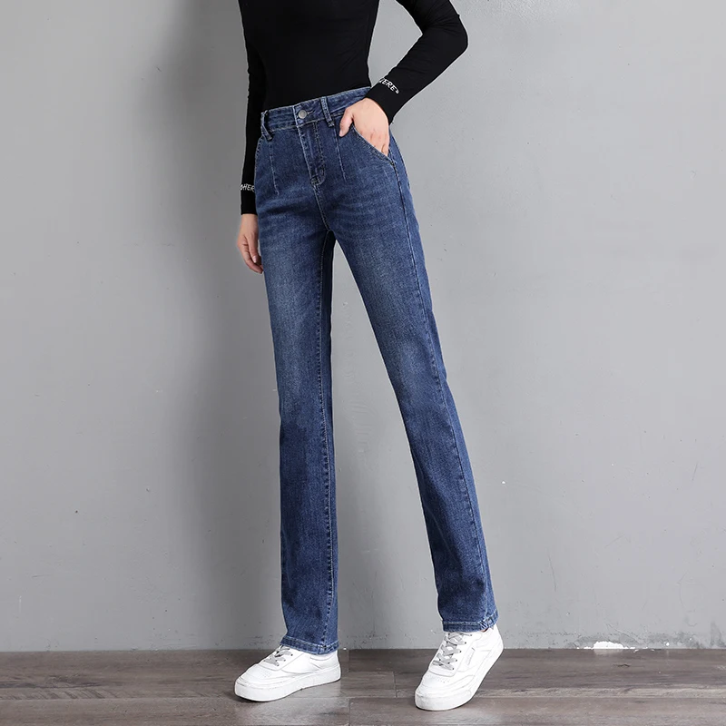 Bootcut Jeans Loose High Waist Slim and Versatile Straight Leg. Comfortable fit, flattering silhouette, perfect for ever — photo 6