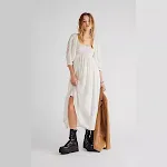 Vestido boêmio com bordado vintage estilo férias grátis — foto 4