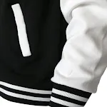 Suéter de uniforme de beisebol de fleece, aquecimento e conforto. Ideal para treinos e uso casual. Vista-se com estilo e aquecimento. — foto 1