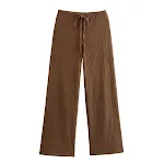 Dark Brown Pants