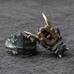 Anel de gárgulas vintage e desgastadas para homens, design único retrô, estilo motoqueiro, acessório de moda masculino. — foto 14