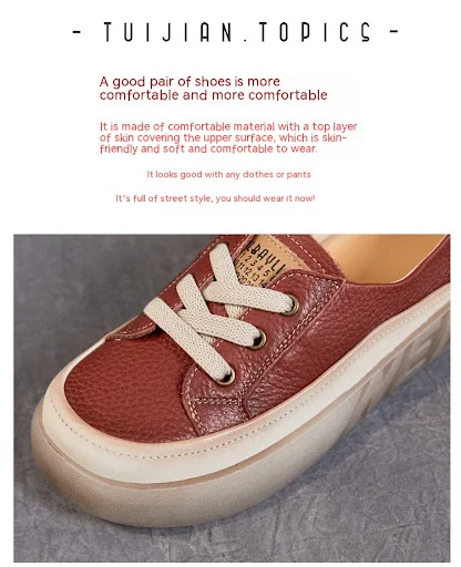 Title 5, Womens Genuine Leather Shallow Mouth Pumps. Co...