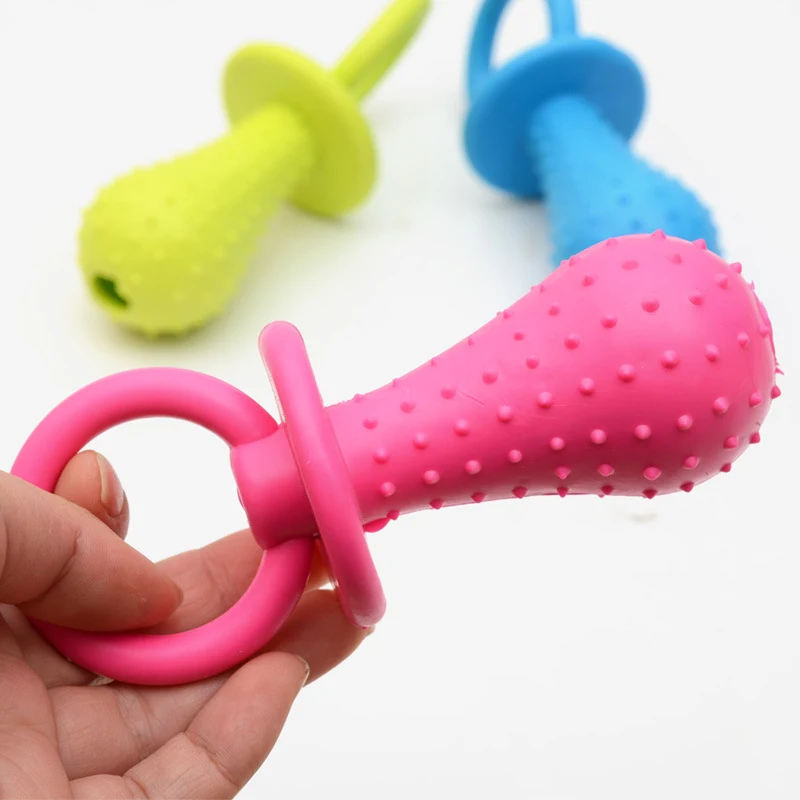 Title 4, Pet TPR Rubber Three-color Ring Toy Durable Che...