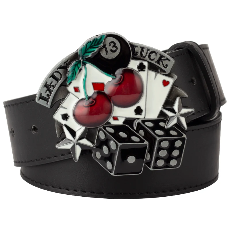 Title 5, Poker Belt Buckle Hip-hop Ghost, a bold accesso...