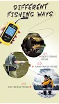 Fish Finder para pesca com sonar de alta precisão e tela colorida. Localize peixes, melhore sua pescaria, equipamento de pesca eficiente. — foto 12