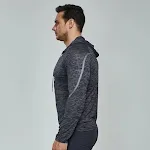 Men's Running Long Sleeved T-shirt Hooded Fitness Suit Perfect for running and training. Offers comfort, protection, and — photo 8