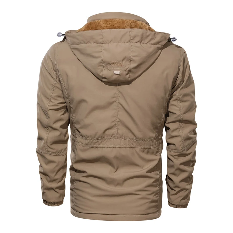 Title 2, Mid-length cotton jacket designed for everyday ...
