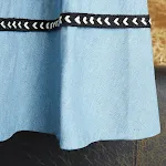 Women's Blue Denim Stitching Solid Color Skirt a versatile and stylish choice for a modern look, perfect for everyday we — photo 2