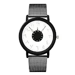 Black with white surface