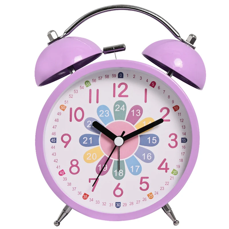 Silent Desktop Creative Cartoon Luminous Alarm Clock. A fun and quiet way to wake up, perfect for desks and bedside tabl — photo 11