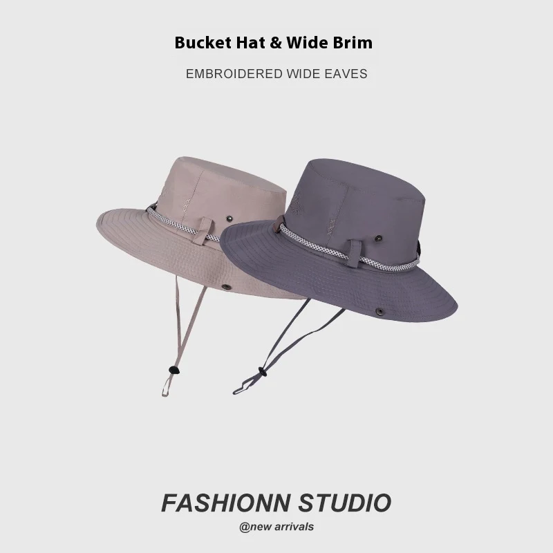 Trendy Sun-proof Mountaineering Summer Sun Hat for Men offers UV protection, breathability, and lightweight comfort for — photo 3