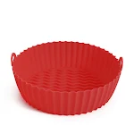 Silicone Basket Pot Tray Airfryer Liner Reusable Container Accessories Pan Baking Mold Canister Shape Prot Protects Frye — photo 7