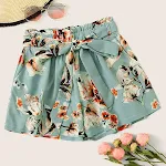 Dames bedrukte sneldrogende strandshorts, ideaal voor het strand en zwembad, comfortabel en lichtgewicht, perfect voor de zomer. — foto 5