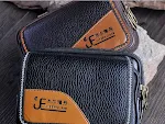 Double zip flap wallet for secure and organized storage. Stylish and practical design, perfect for everyday use. Keep yo — photo 1