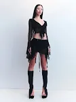 Giacca cardigan corta in pizzo da donna Abbigliamento per tutte le età. Un capo versatile e raffinato per completare ogni outfit. — foto 4