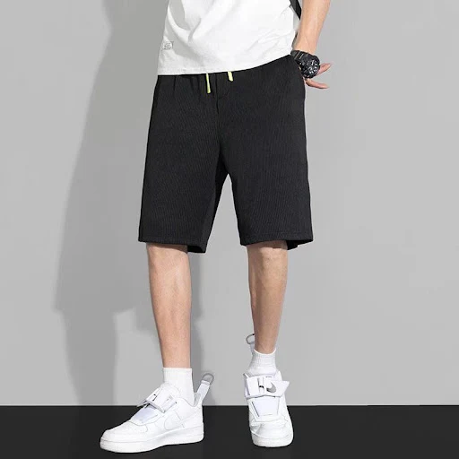 Title 3, Plus size mesh sneldrogende capri