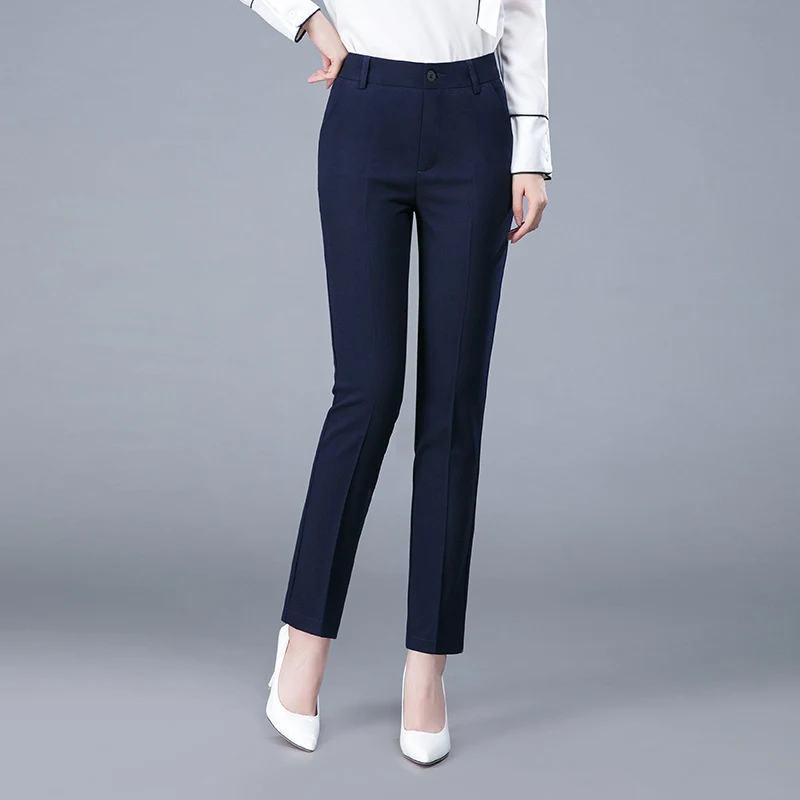 Women's Loose Casual Professional Suit Pants Straight OL Comfortable and stylish for work or everyday wear Versatile and — photo 8